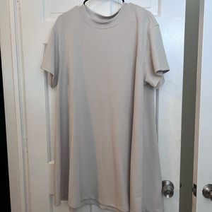Lululemon Cream T-shirt Dress